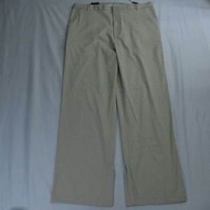 NEW Snake Eyes Golf 38 x 32 Khaki Straight‎ Leg Tech Golf Dress Pants